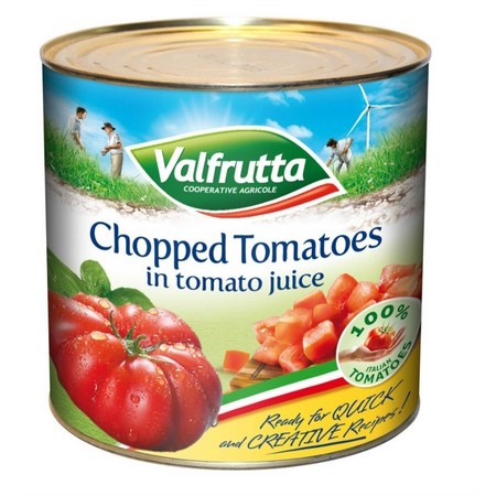 CHOPPED TOMATOES 2.5KG