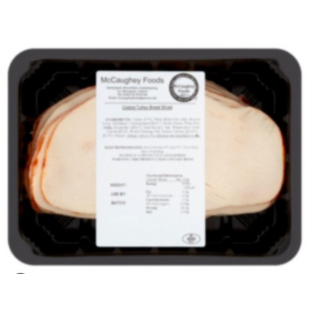 SLICED TURKEY 500G FROZEN
