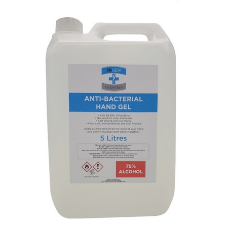 ALCOHOL HAND SANITISER  - 5 LITRE