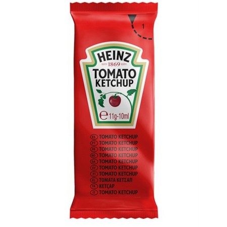 HEINZ TOMATO SAUCE SACHETS 10ML X 200
