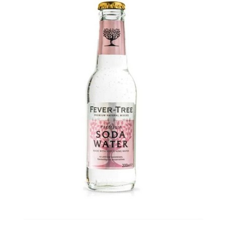 FEVER TREE SODA WATER -200 ML X 24