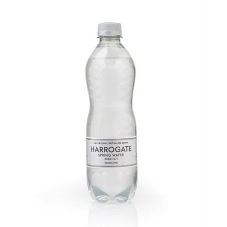 HARROGATE SPARKLING WATER PLASTIC 500ML X 24