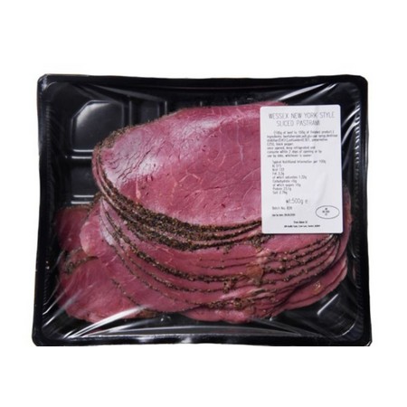 SLICED PASTRAMI 500G (FROZEN)